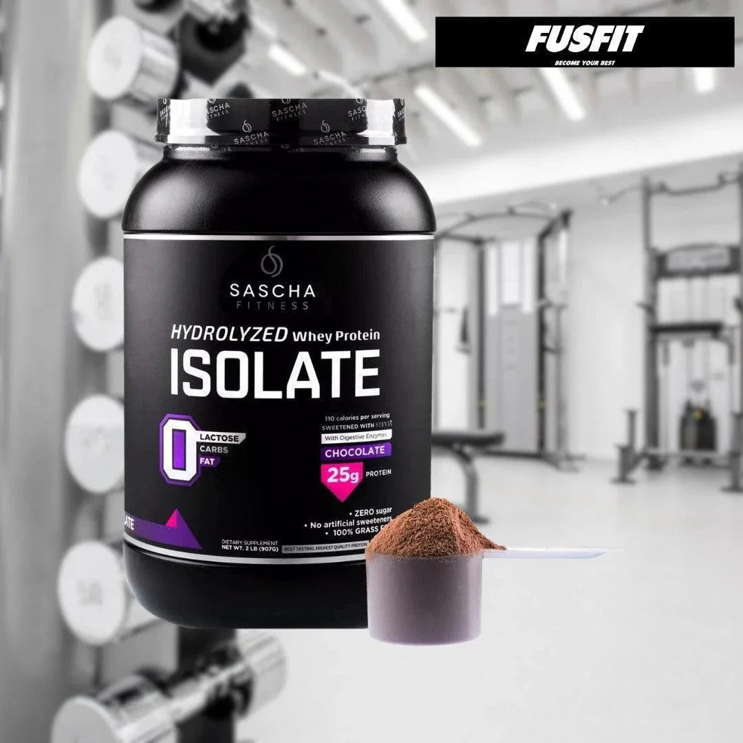Proteína Sascha Fitness Hydrolyzed Whey Protein Isolate CHOCOLATE 2.17 lb