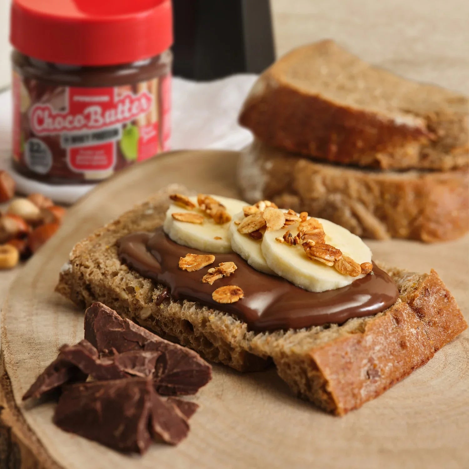 Proteína Prozis ChocoButter Duo + Whey protein   NutChoc 200 g