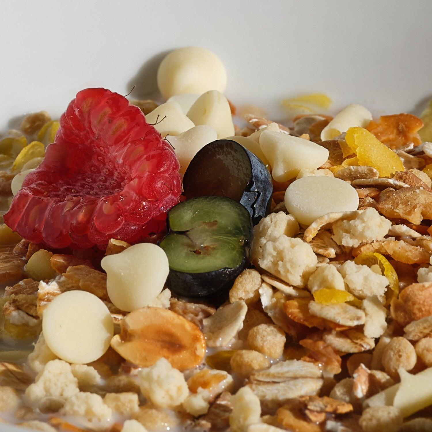 Prozis Muesli Proteica   Maní y Chocolate Blanco 400 g