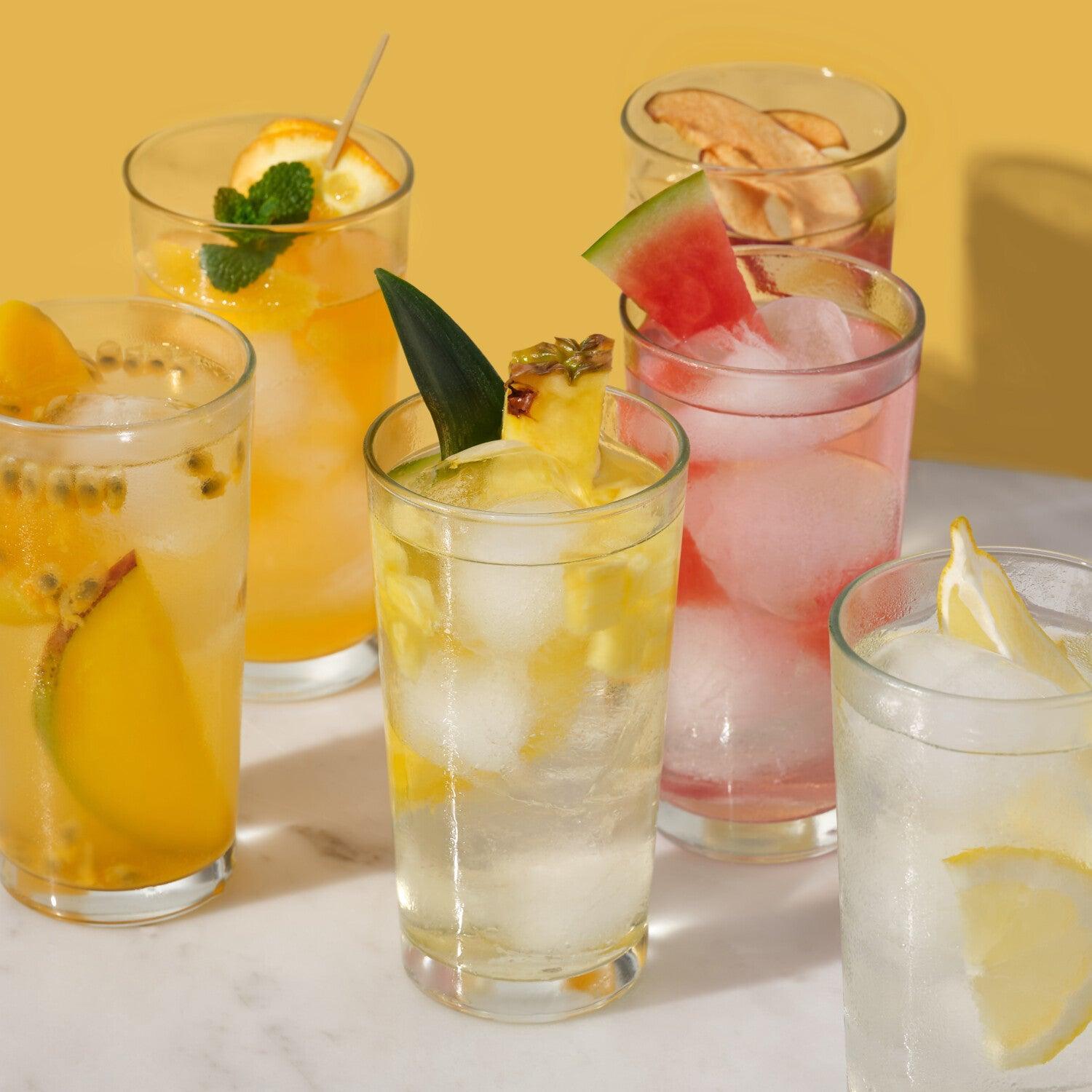 Quemador Prozis 8 x H2O Burn 9 g Naranja