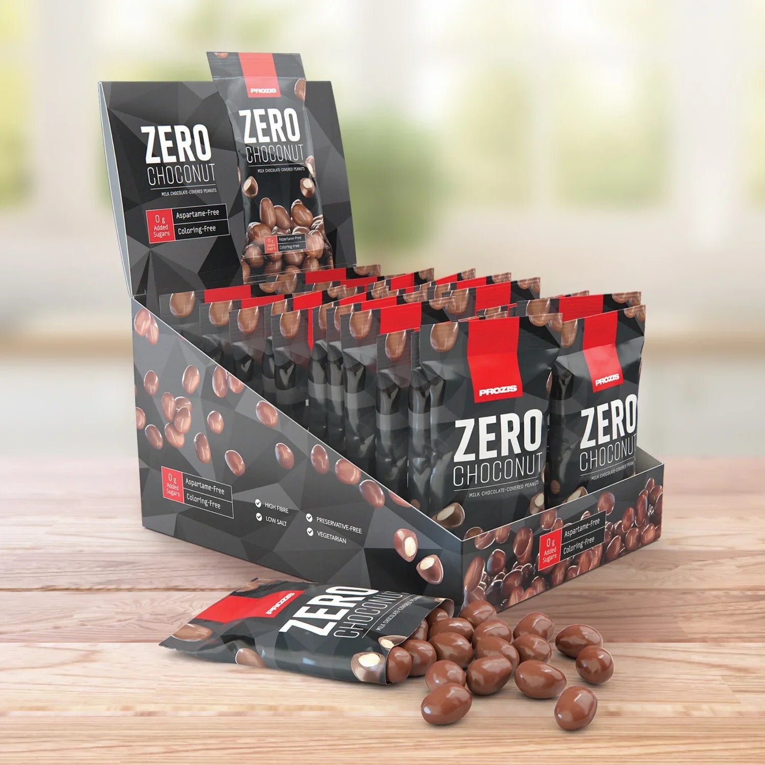Prozis Zero ChocoNut Maní con chocolate 40g