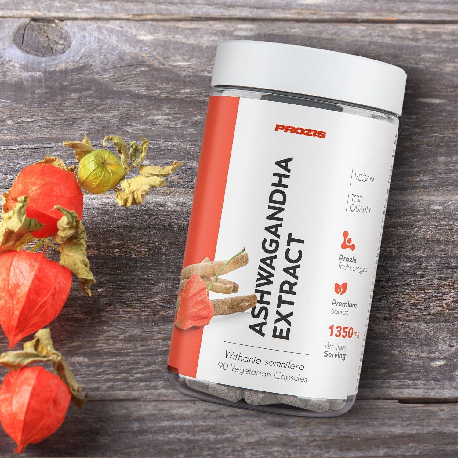 Prozis Extracto de Ashwagandha 450 mg 90 Veg caps