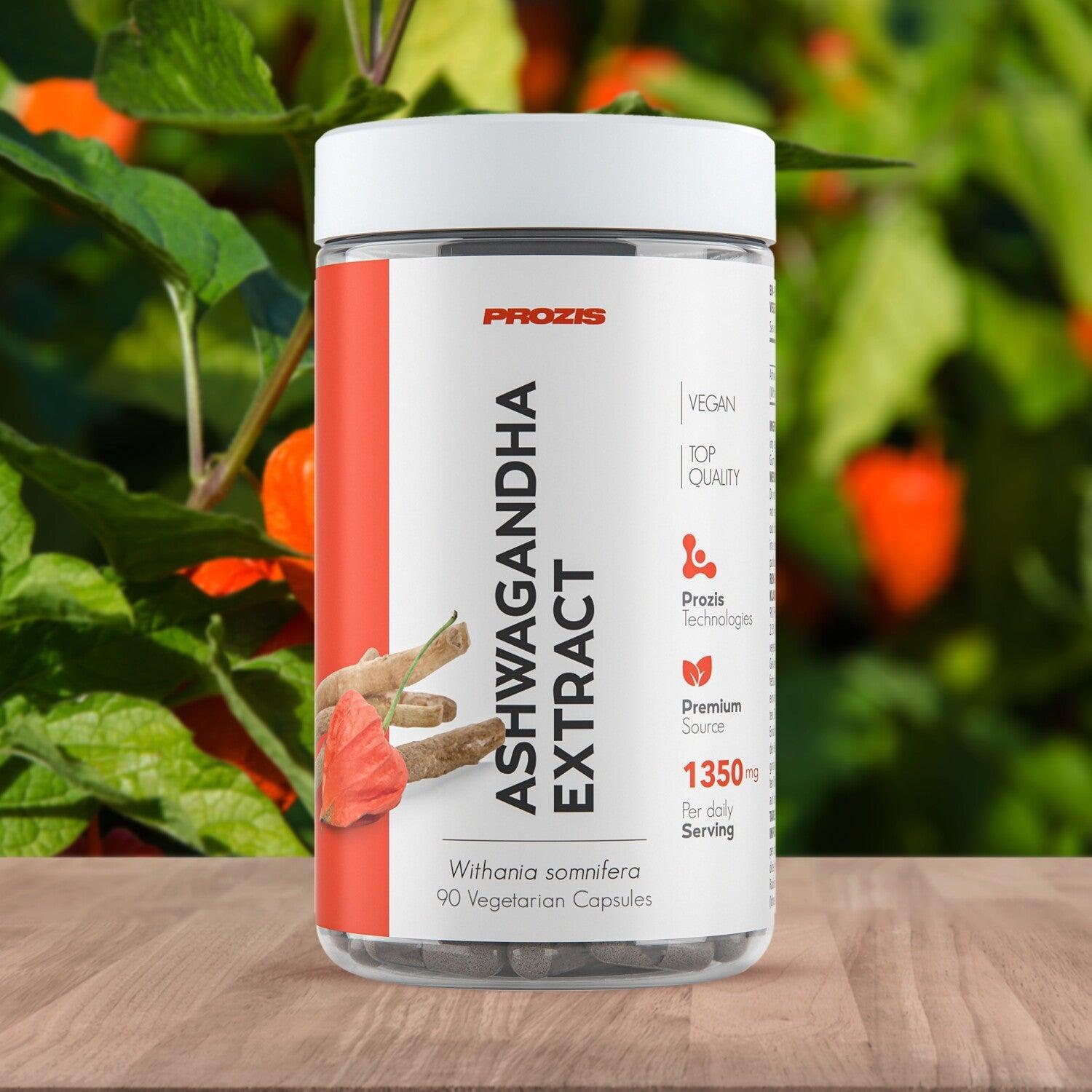 Prozis Extracto de Ashwagandha 450 mg 90 Veg caps