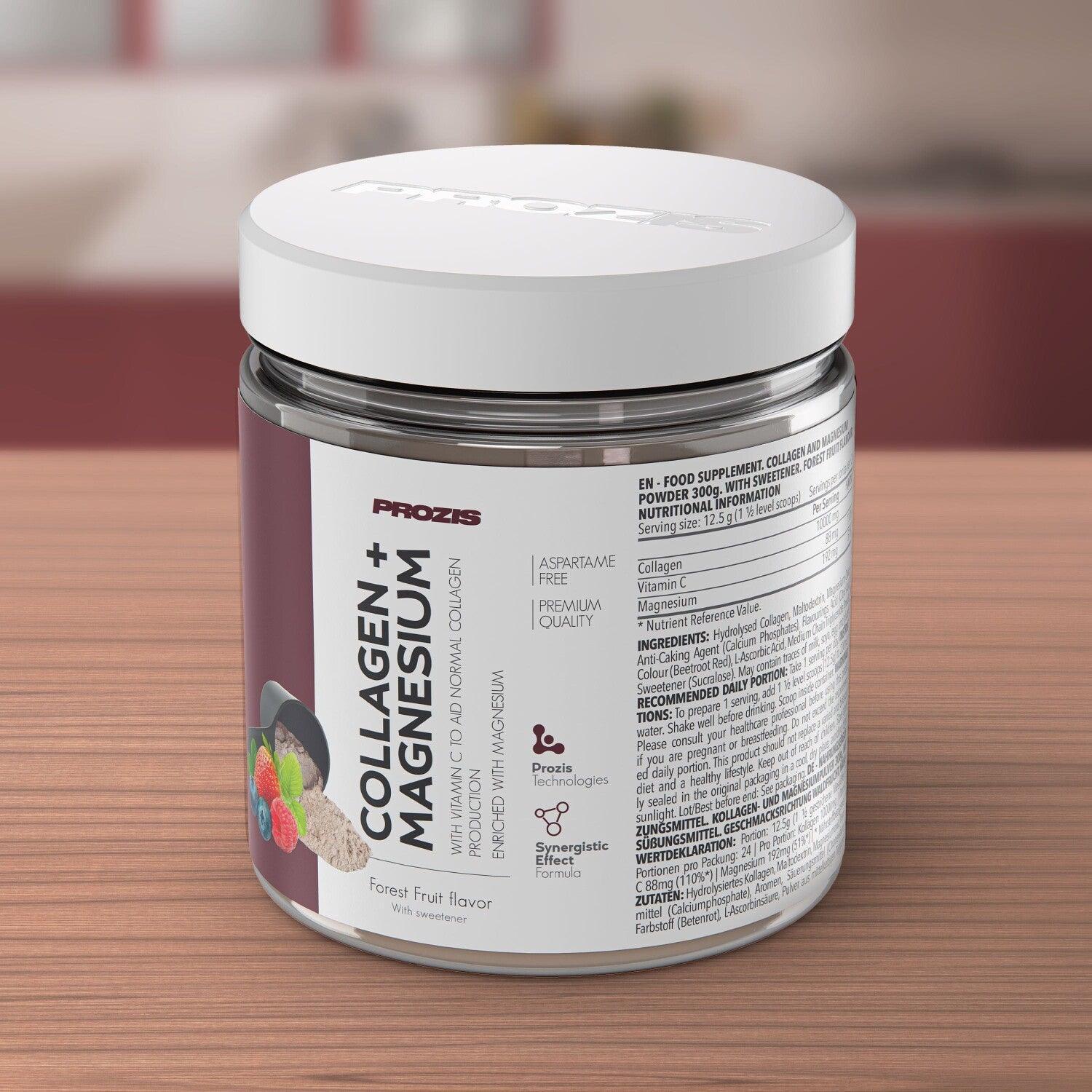 Prozis Colágeno + Magnesio Frutos del Bosque 300 g