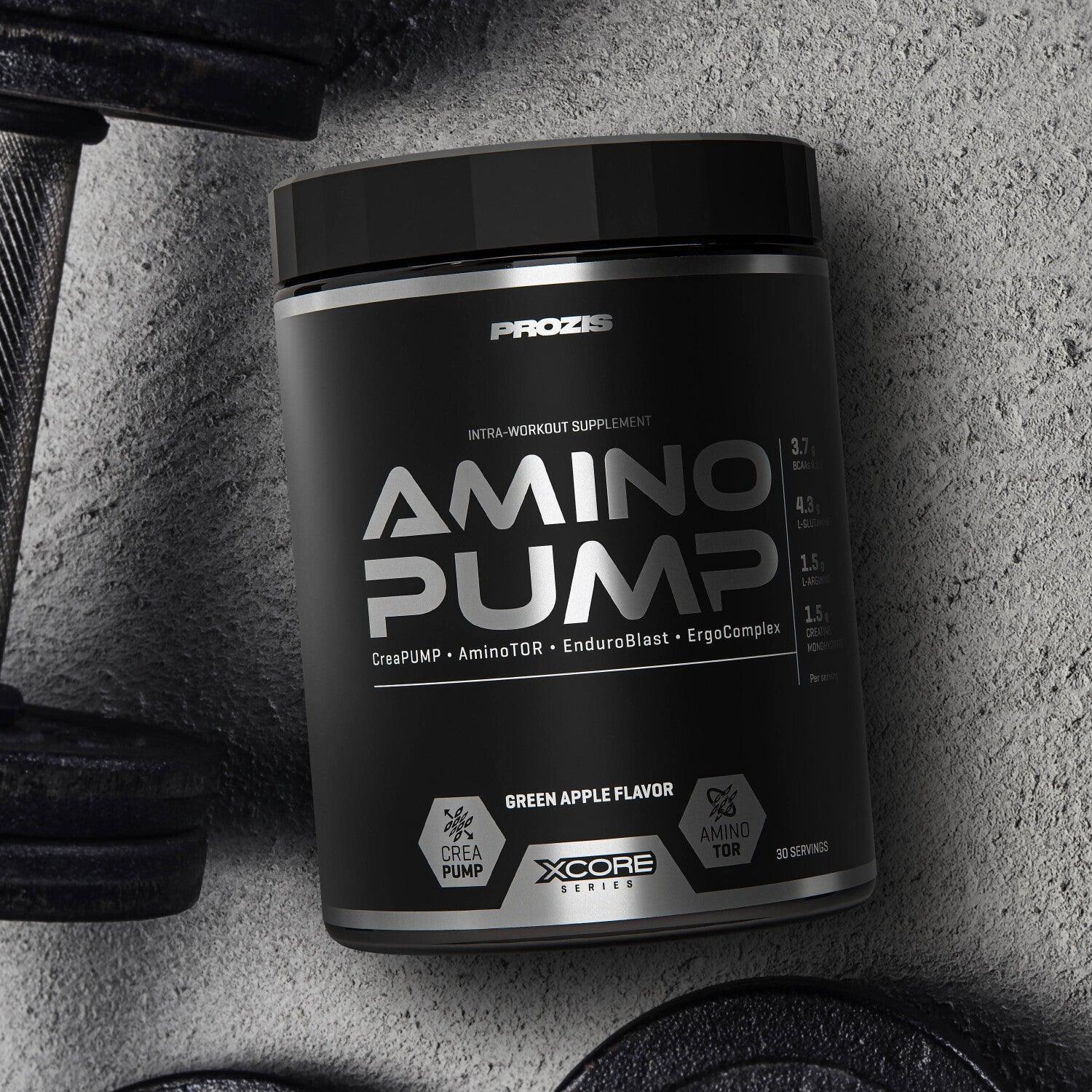 Prozis Amino PUMP Manzana Verde   30 Servicios