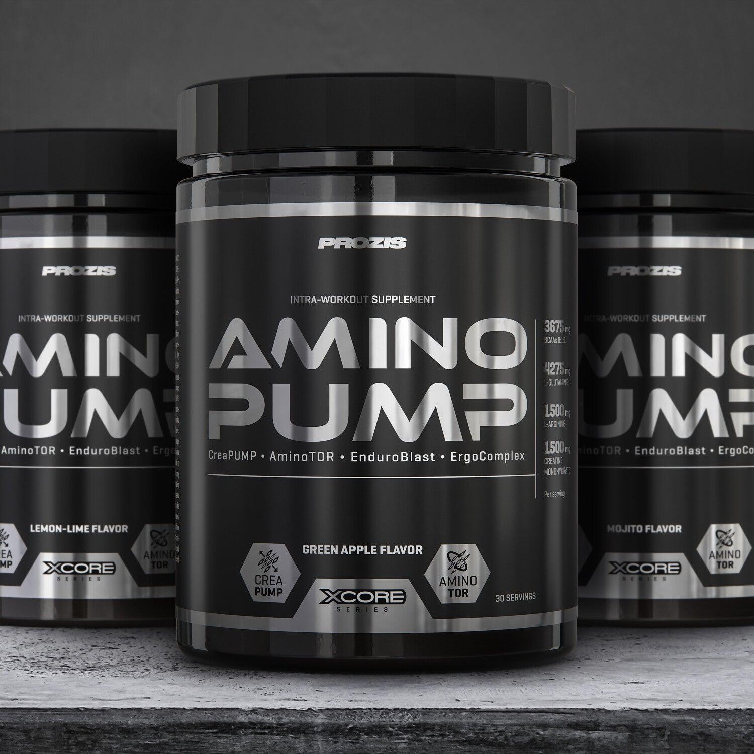 Prozis Amino PUMP Manzana Verde   30 Servicios