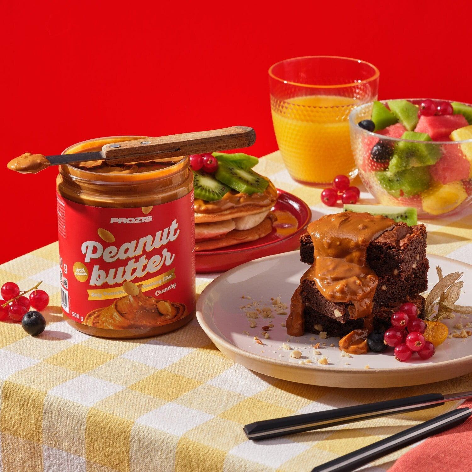 Prozis Mantequilla de Maní Crunchy   500 g