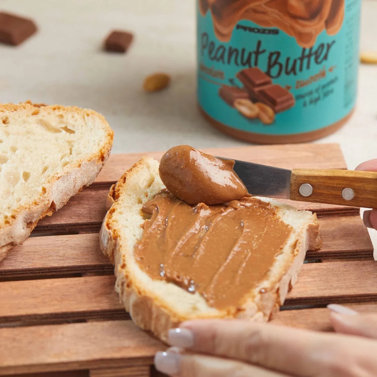 Prozis Mantequilla de Mani y Chocolate 250 g Smooth