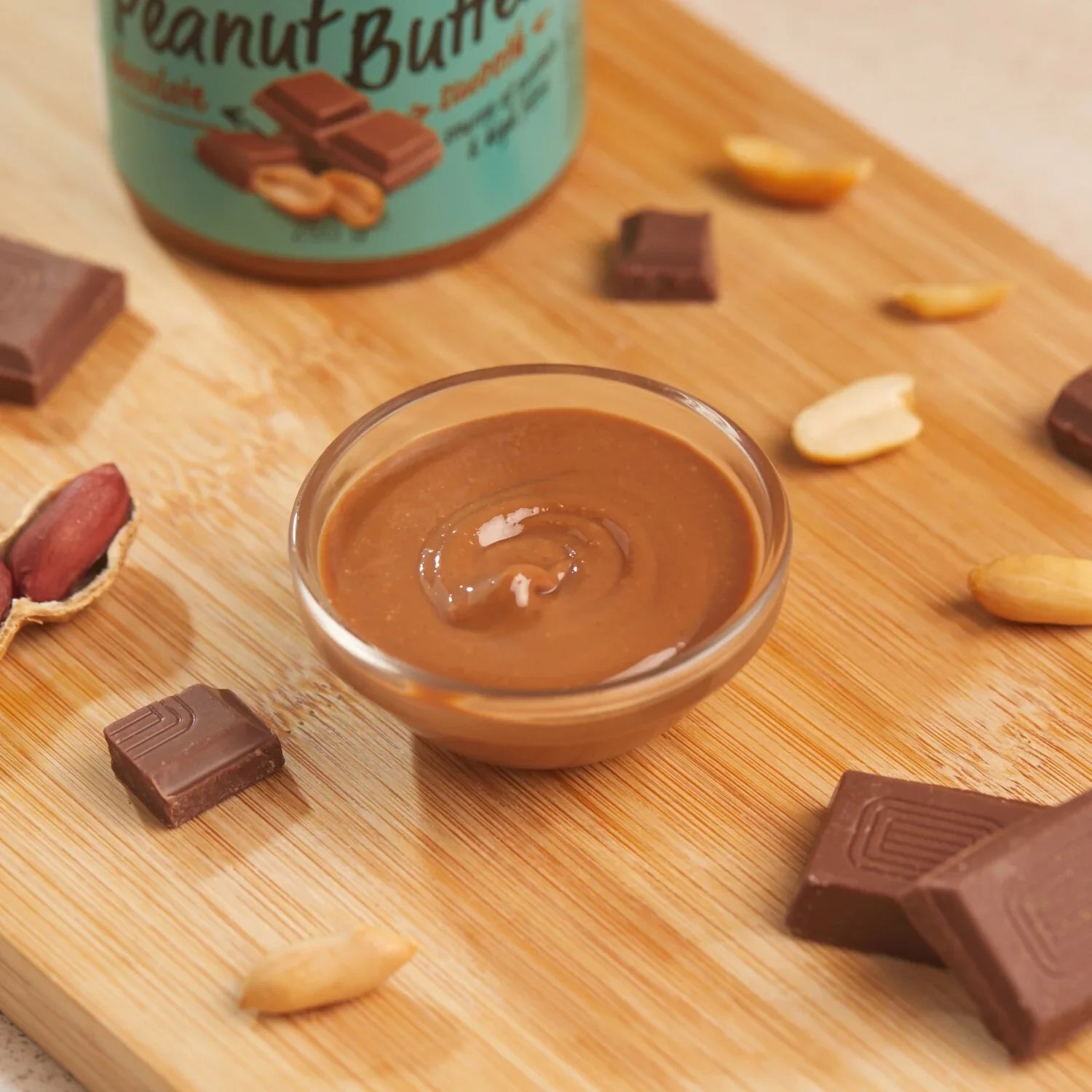 Prozis Mantequilla de Mani y Chocolate 250 g Smooth