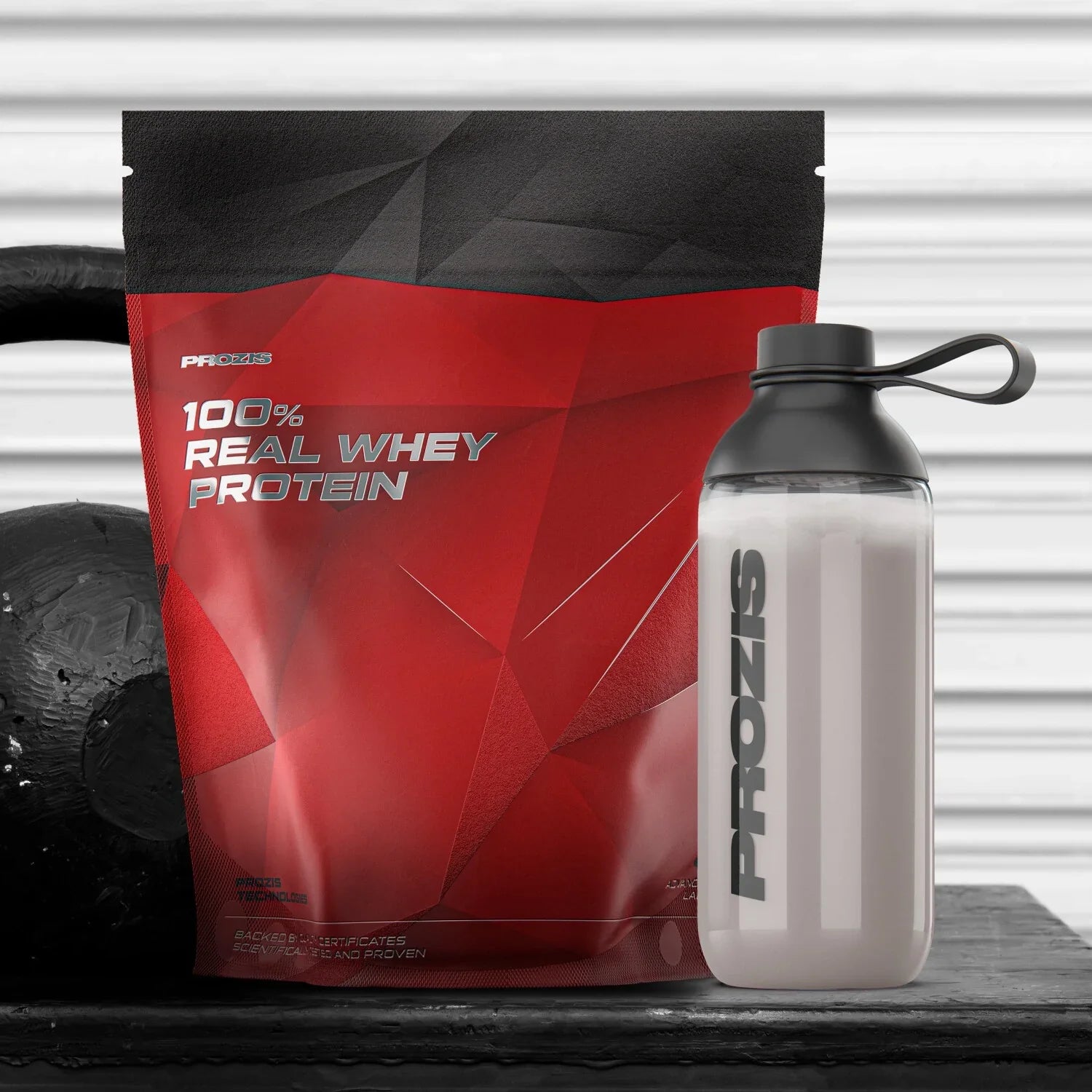 Proteína Prozis 100% Whey Protein 1000 g Sin Sabor