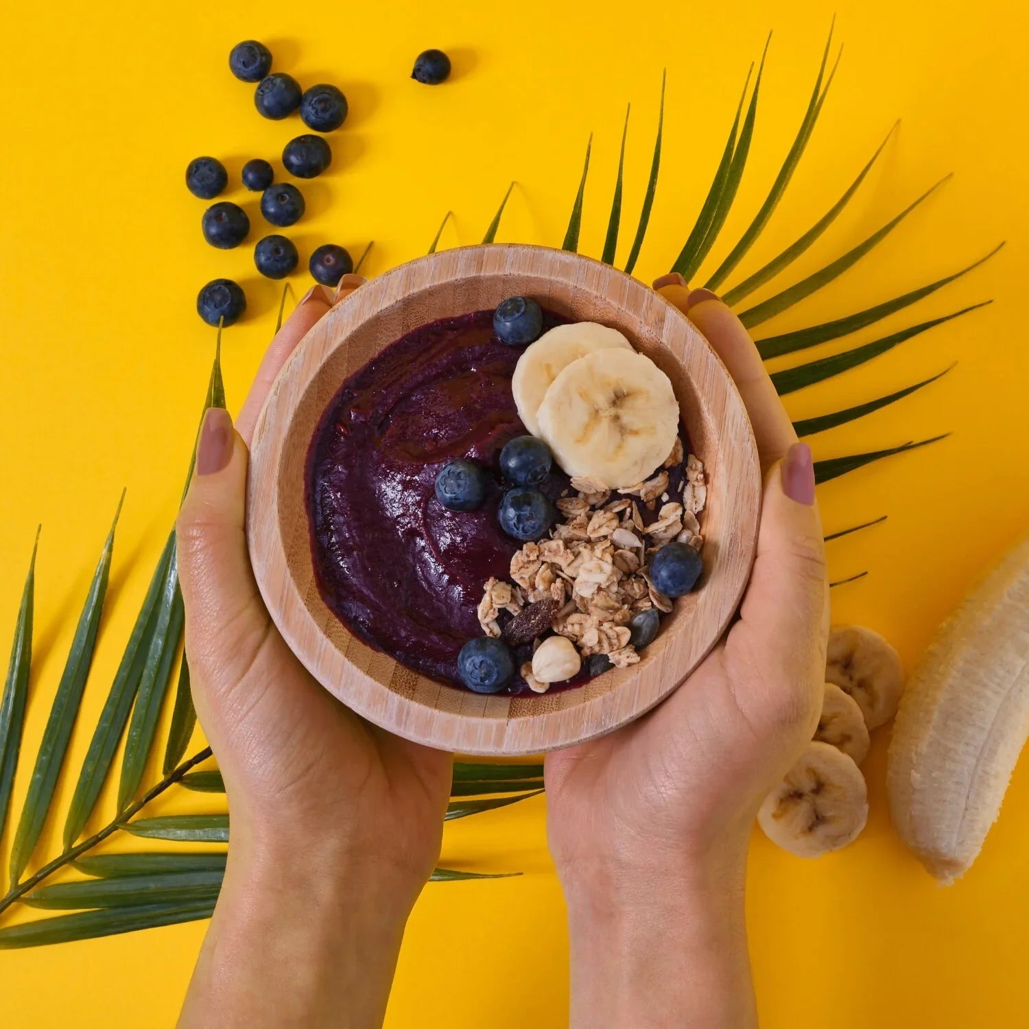 Prozis Preparado para Smoothie Bowl Açaí y arándano 350 g
