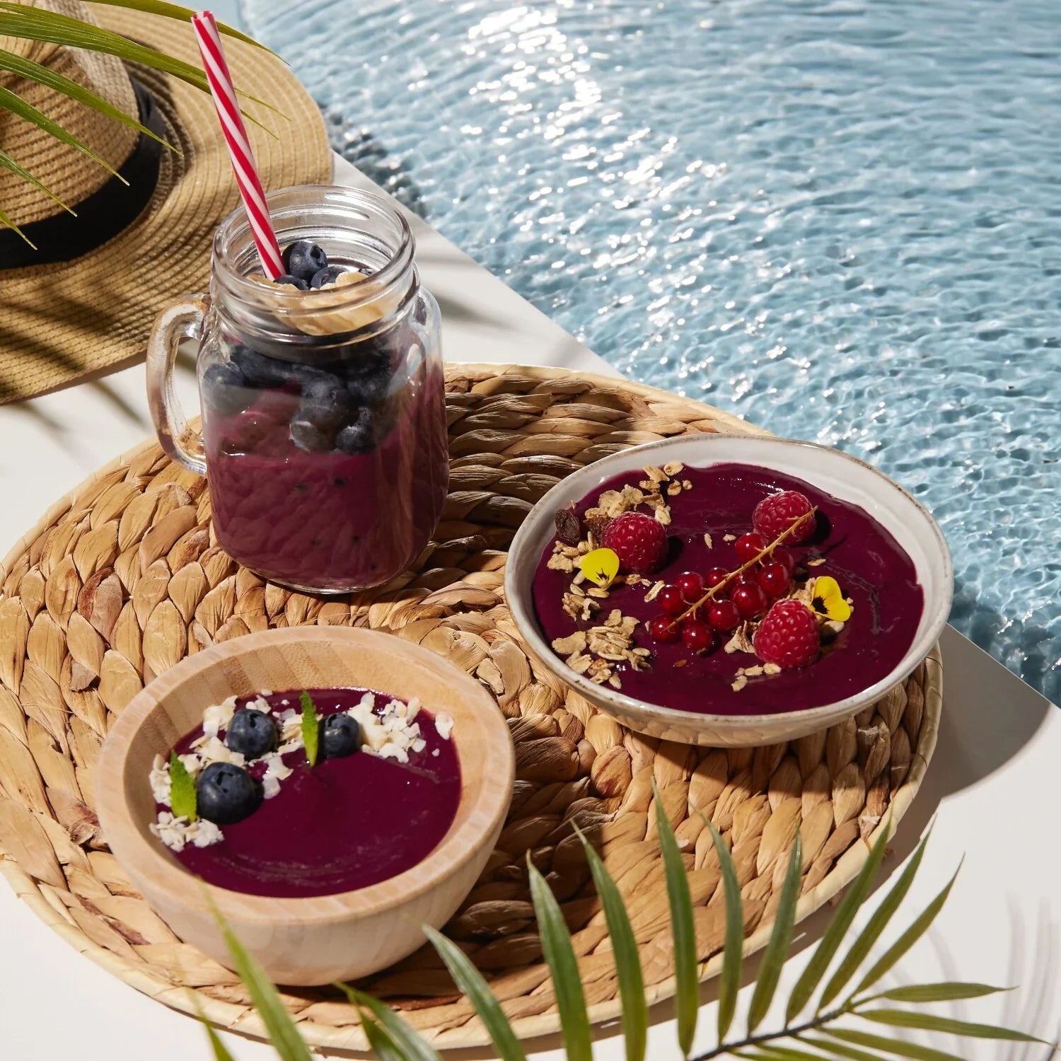 Prozis Preparado para Smoothie Bowl Açaí y arándano 350 g