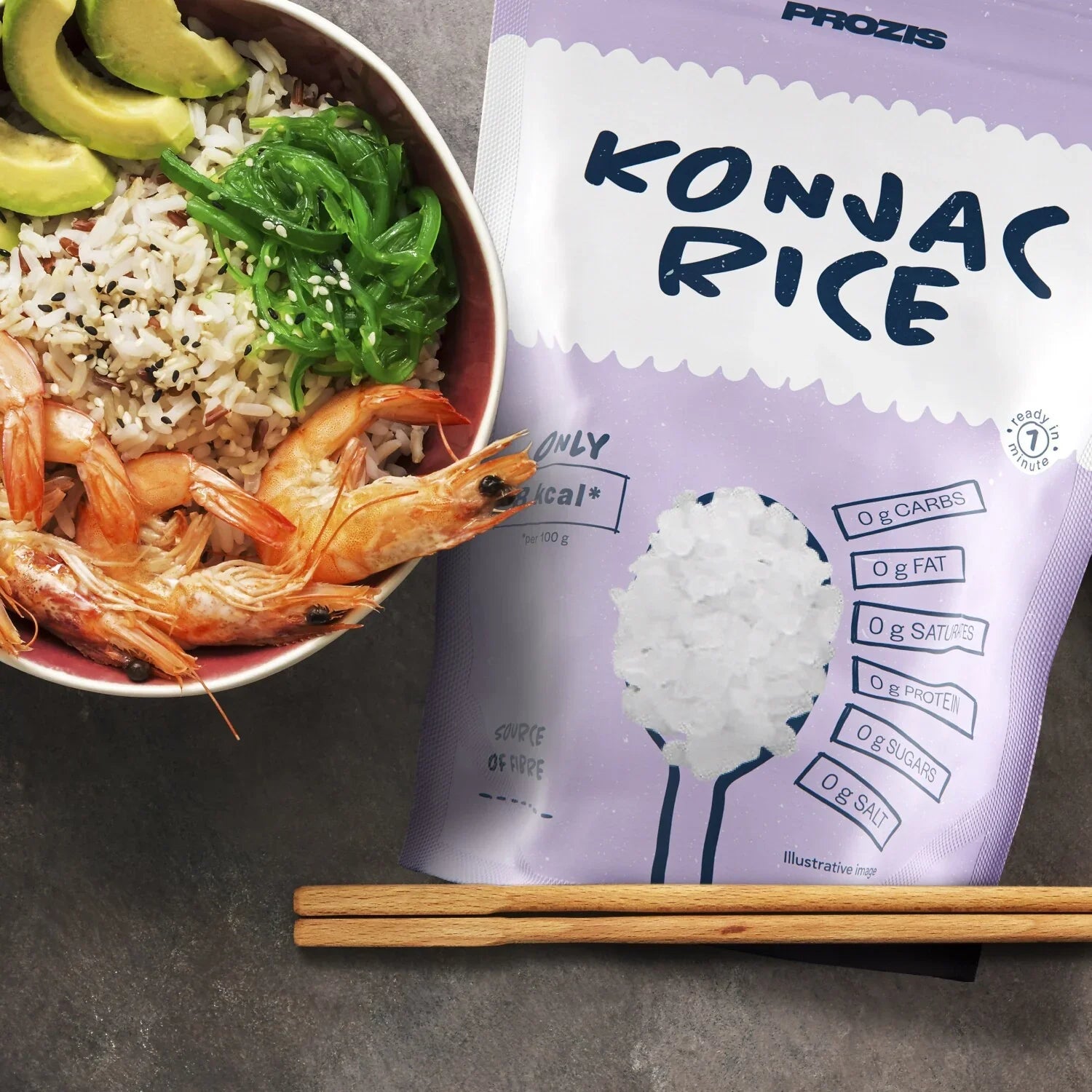 Prozis Arroz de Konjac 270 g