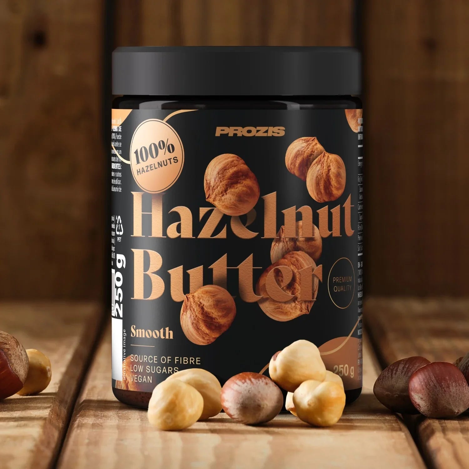 Prozis Crema de Avellana   250 g Smooth