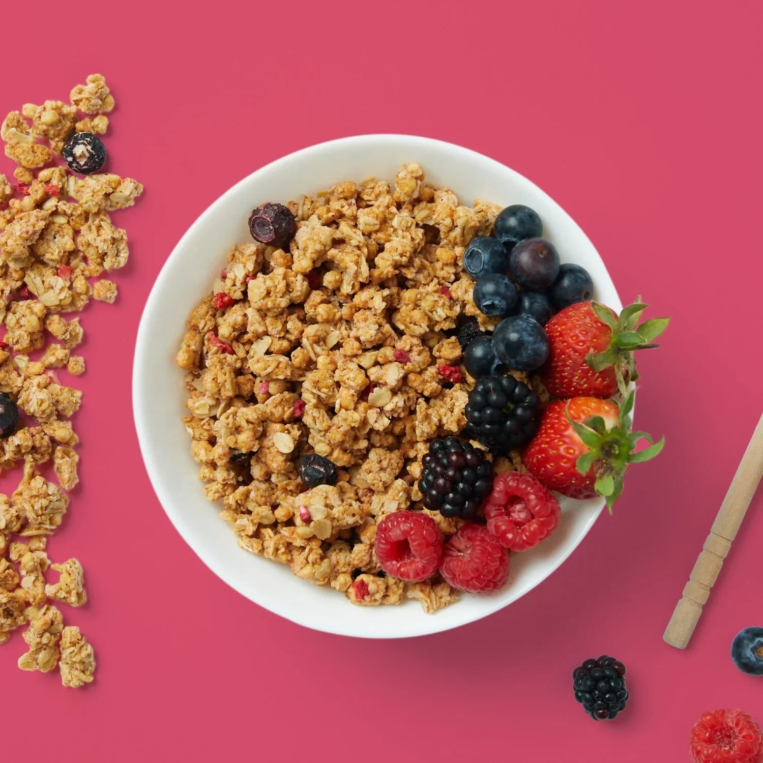 Prozis Granola Proteica   Frutos del Bosque 250g