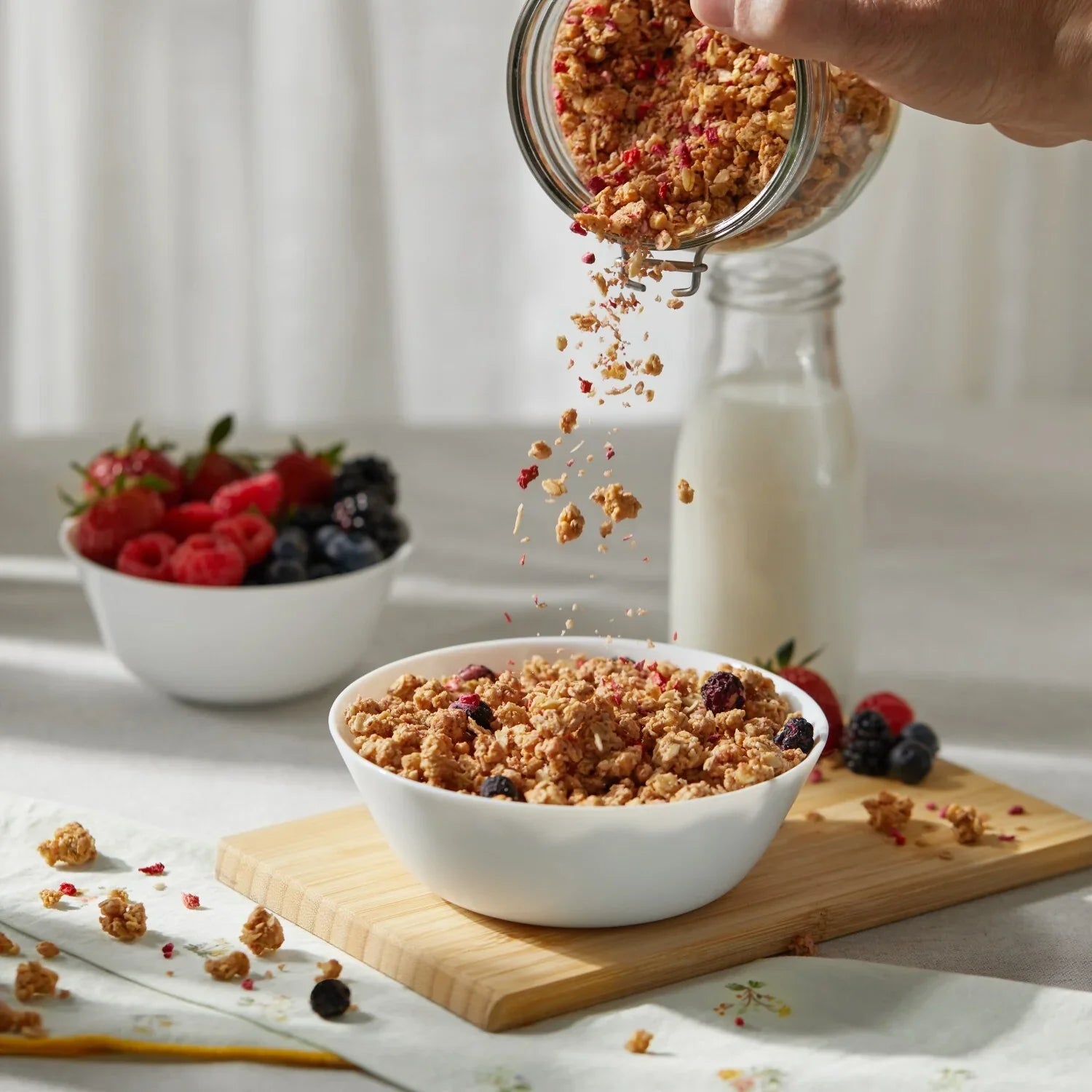 Prozis Granola Proteica   Frutos del Bosque 250g