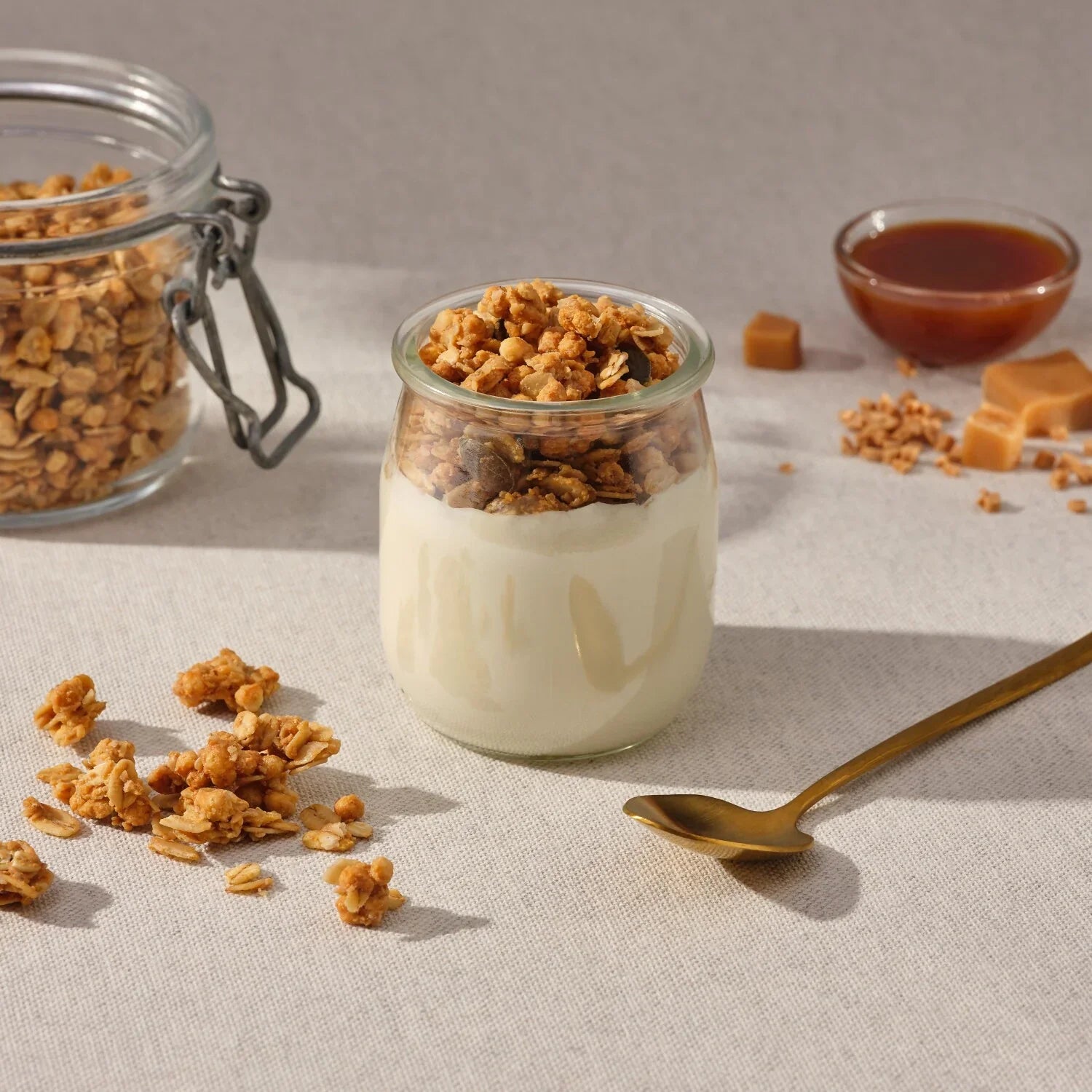 Prozis Granola Proteica   Caramelo 275 g