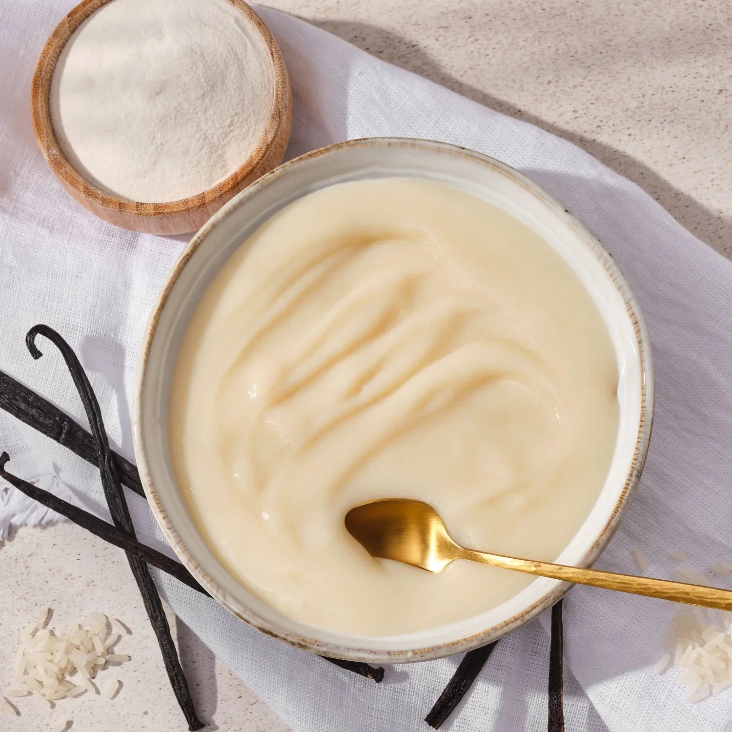 Prozis Crema de Arroz 750 g - Vainilla