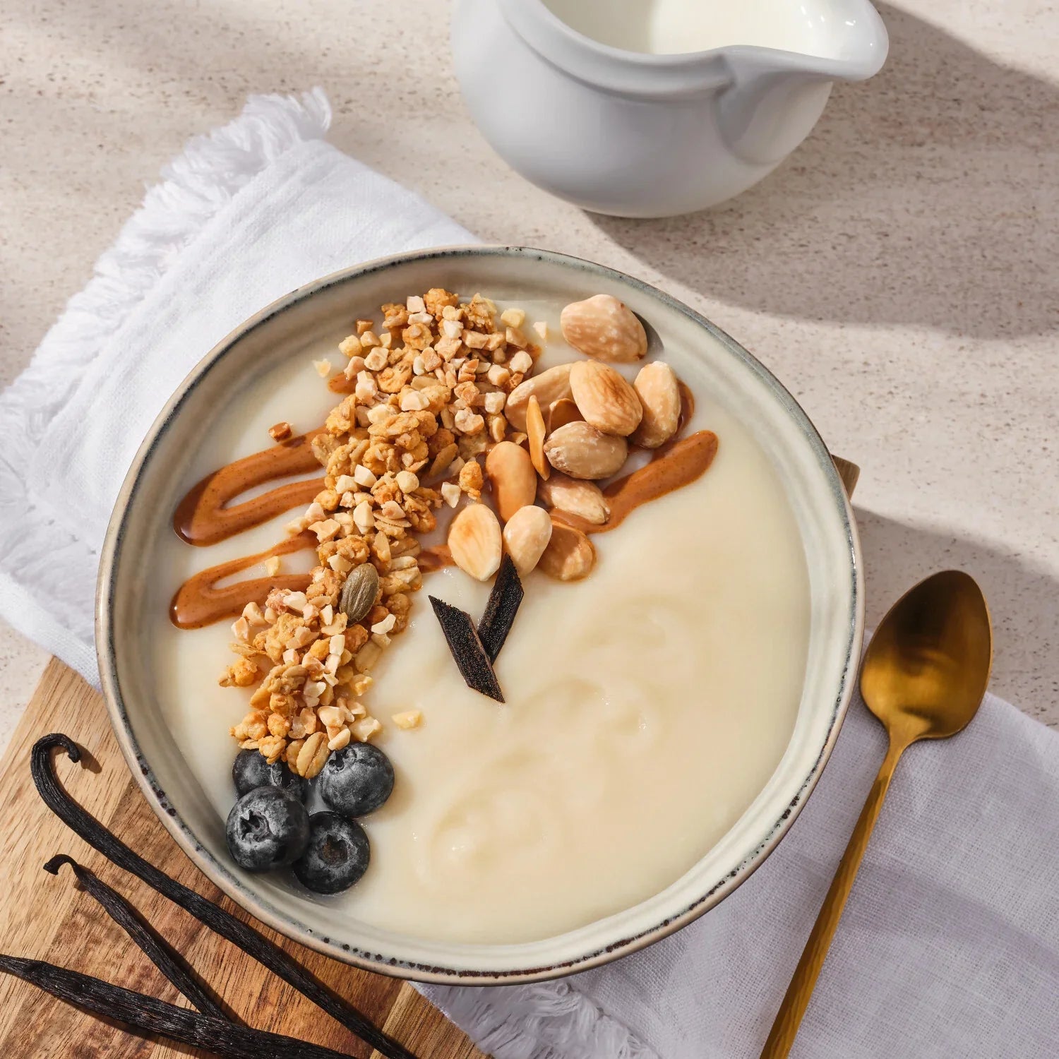 Prozis Crema de Arroz 750 g - Vainilla