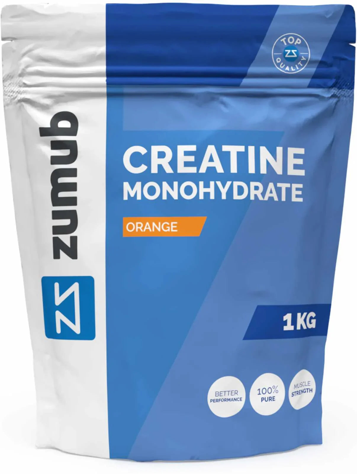 Zumub Creatina Monohidratada 1kg   Sabor Naranja
