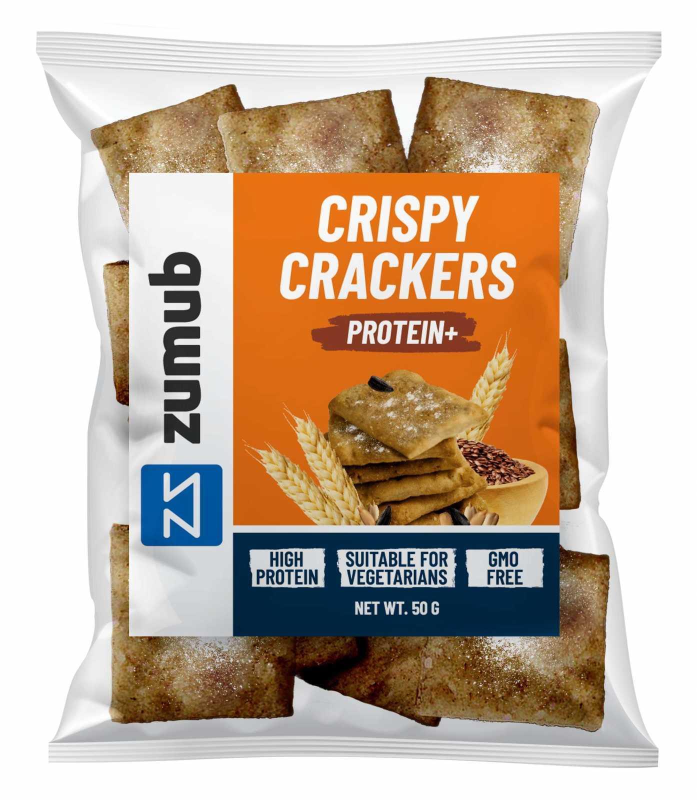 Zumub Crackers Crujientes ricas en Proteinas sabor natural 50 g