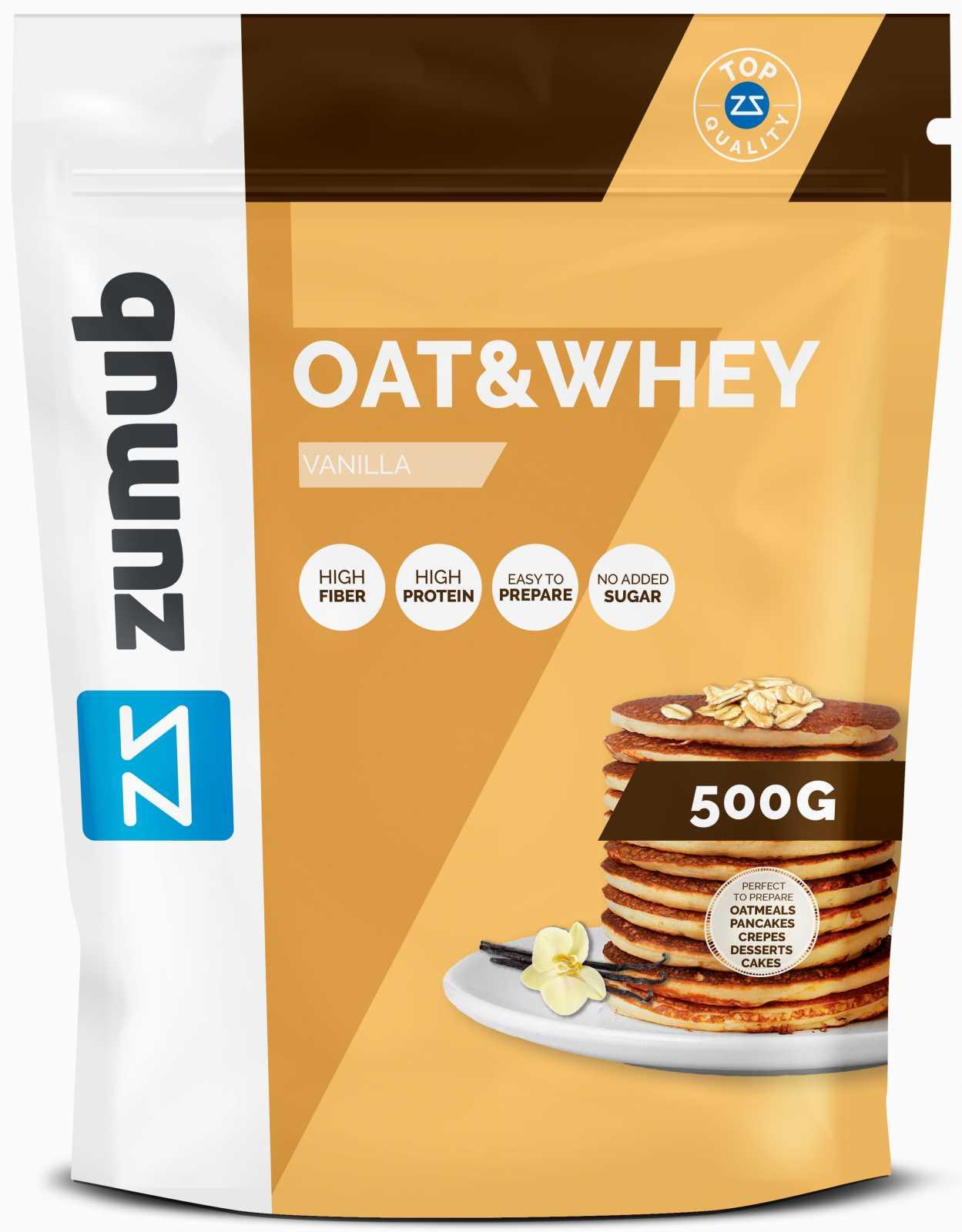 Zumub Panqueca Avena y Whey Vainilla 500g