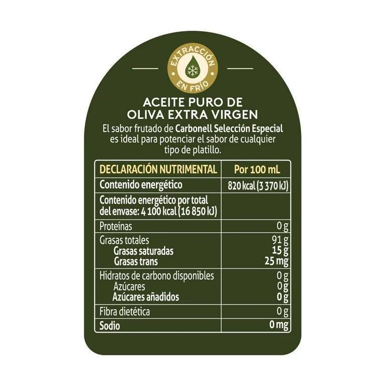 Aceite Extra Virgen Carbonell 500 ml