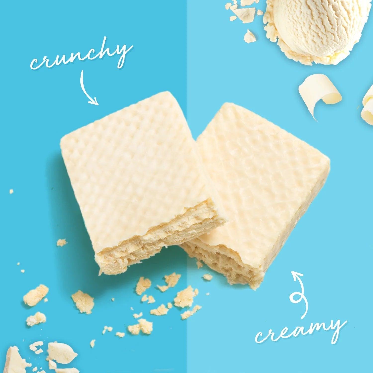 Barrita de Proteína Power Crunch Energy   Crema de Vainilla