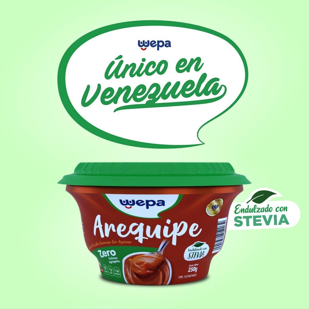 AREQUIPE CON STEVIA WEPA 230G