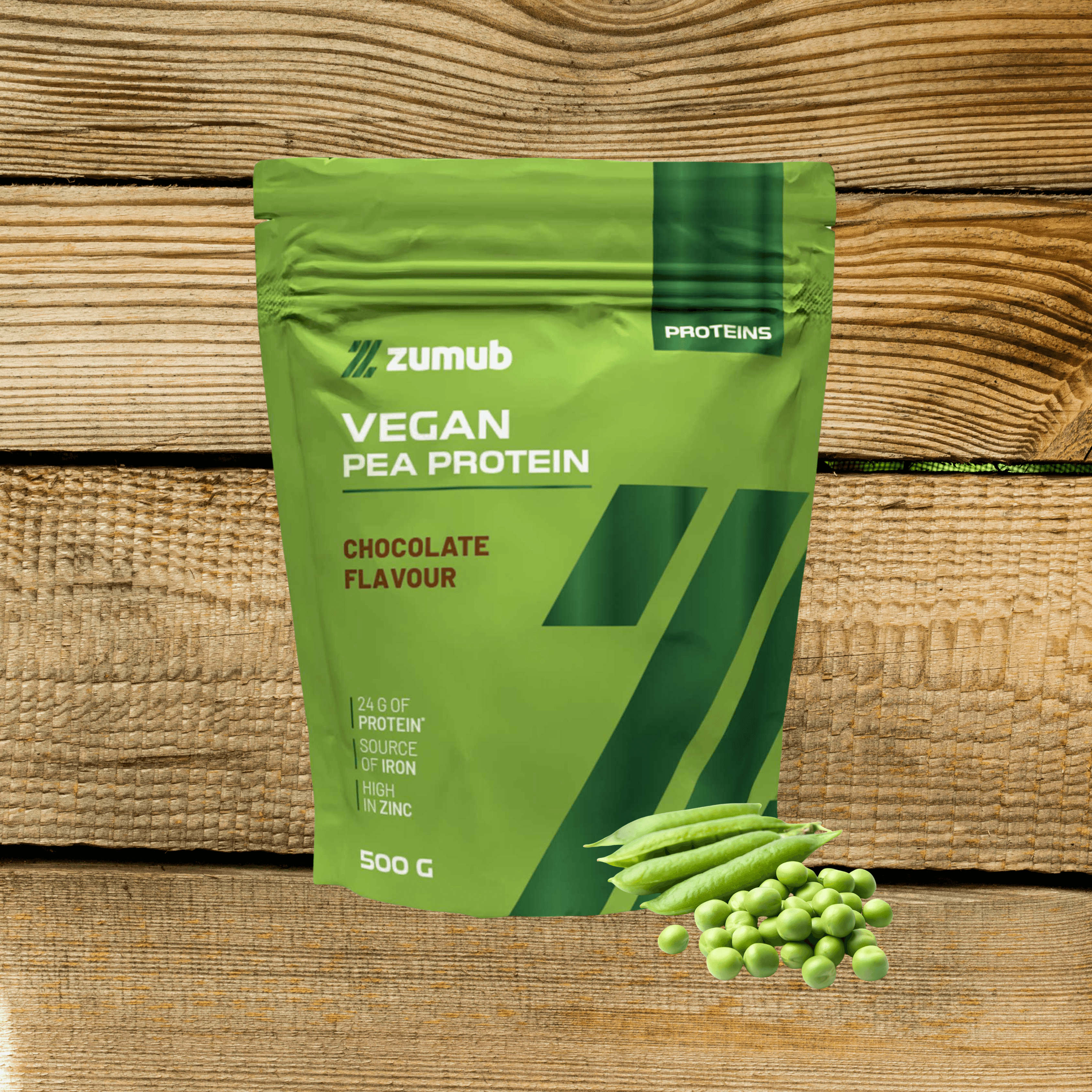 Zumub Proteína vegana Chocolate 500 g