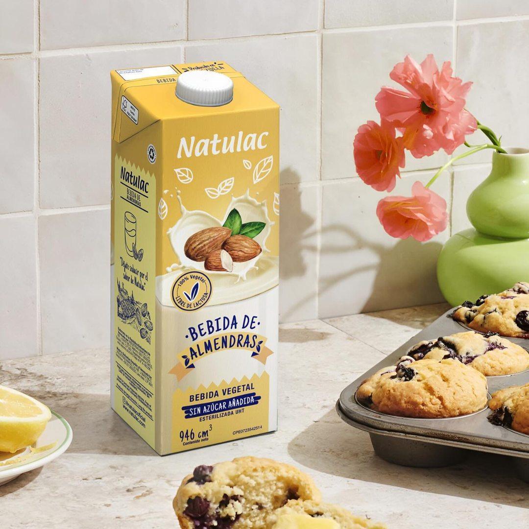 Natulac Sin Azúcar Bebida de Almendra 946 ml