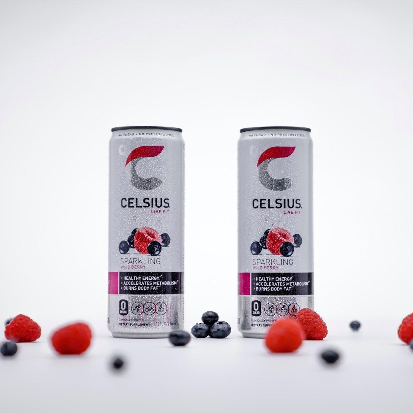 BEBIDA CELSIUS LIVE FIT SPARKLING Wild berry   355ML