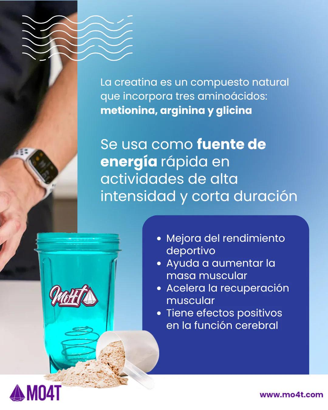 CREATINA MO4T Monohidratada micronizada  150 Gr