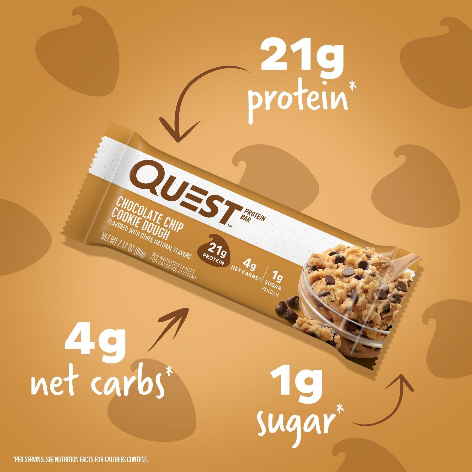 Barrita Quest Cookie Dought 60g