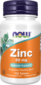 Zinc 50 mg 100 tabletas - frente