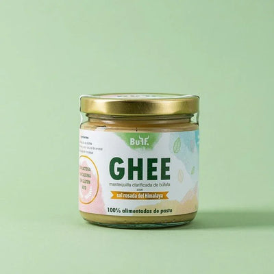 BUFF Mantequilla GHEE Clarificada de Bufala   Sal Rosada Himalaya 170 g