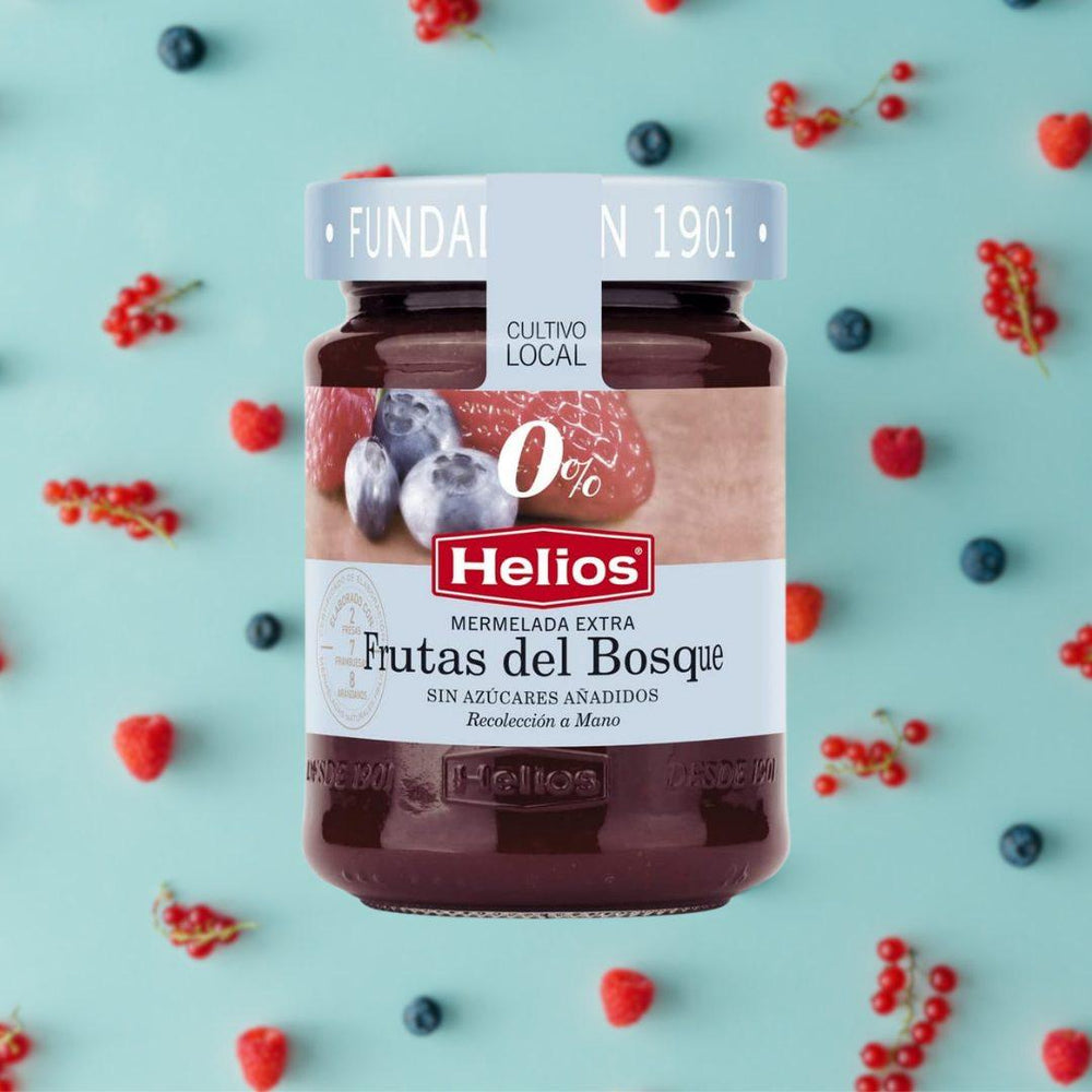 MERMELADA HELIOS DIETA FRUTOS DEL BOSQUE 340 g