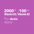 Prozis Vitamina D3+K2 120 cápsulas blandas