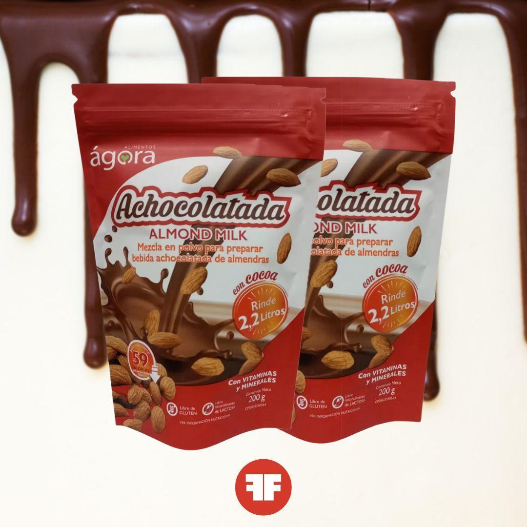 Leche de Almendras Achocolatada en Polvo Agora 200 g