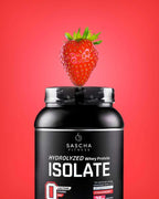 Proteína Sascha Fitness Hydrolyzed Whey Protein Isolate Fresa 2.11 Lb