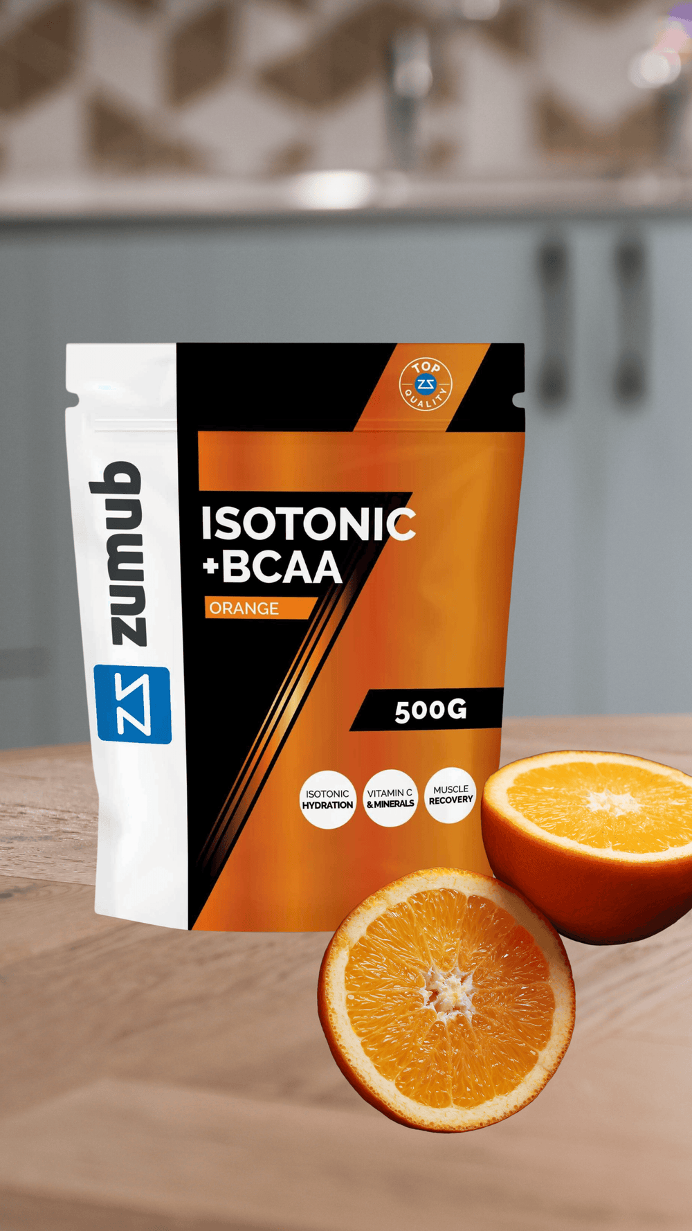 Zumub Bebida Isotonica + BCAA en polvo Naranja 500 G