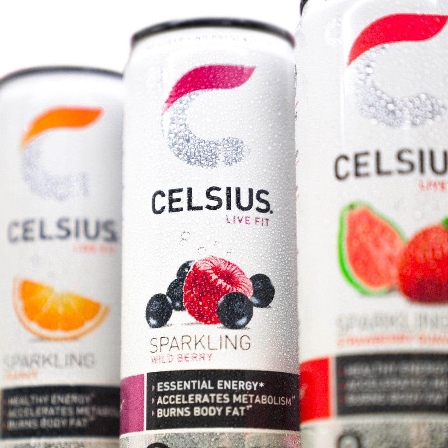 BEBIDA CELSIUS LIVE FIT SPARKLING Wild berry   355ML