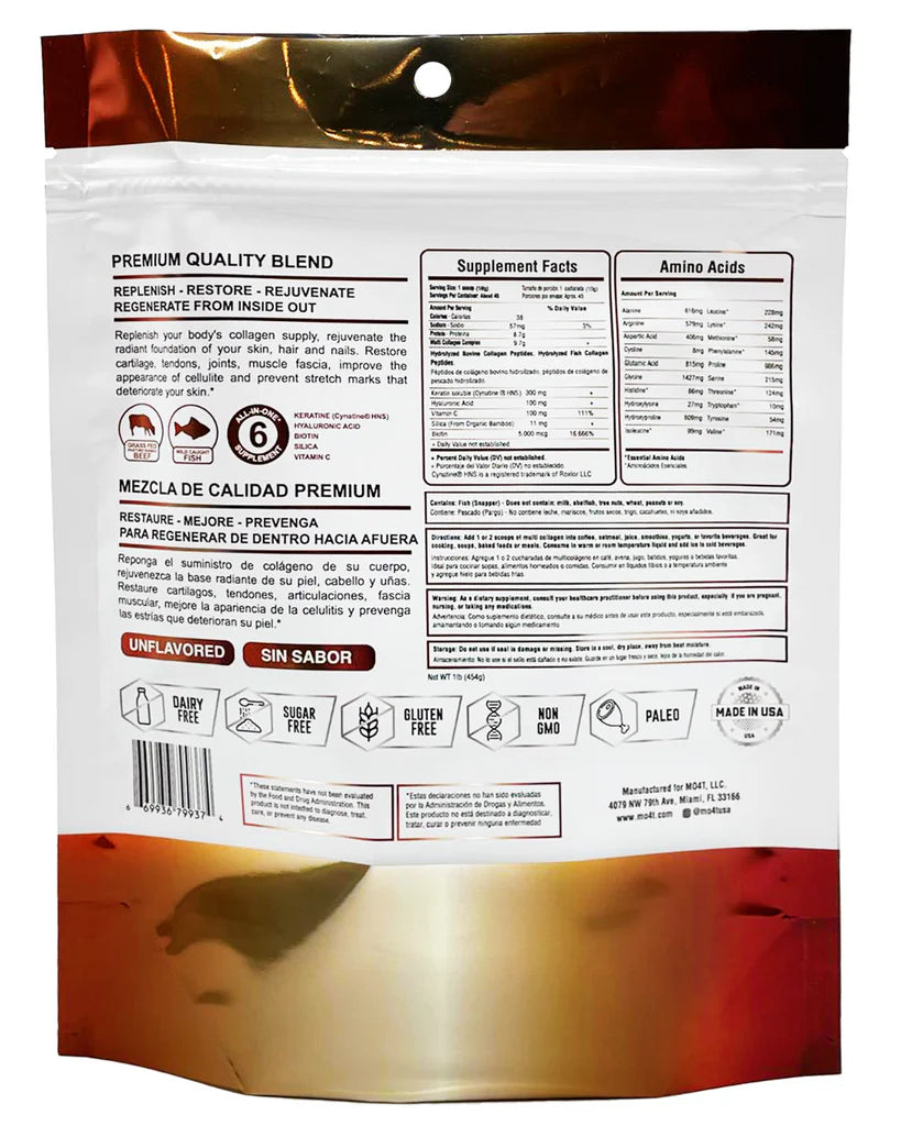MULTI COLÁGENO MO4T BOOSTER   45 Servicios