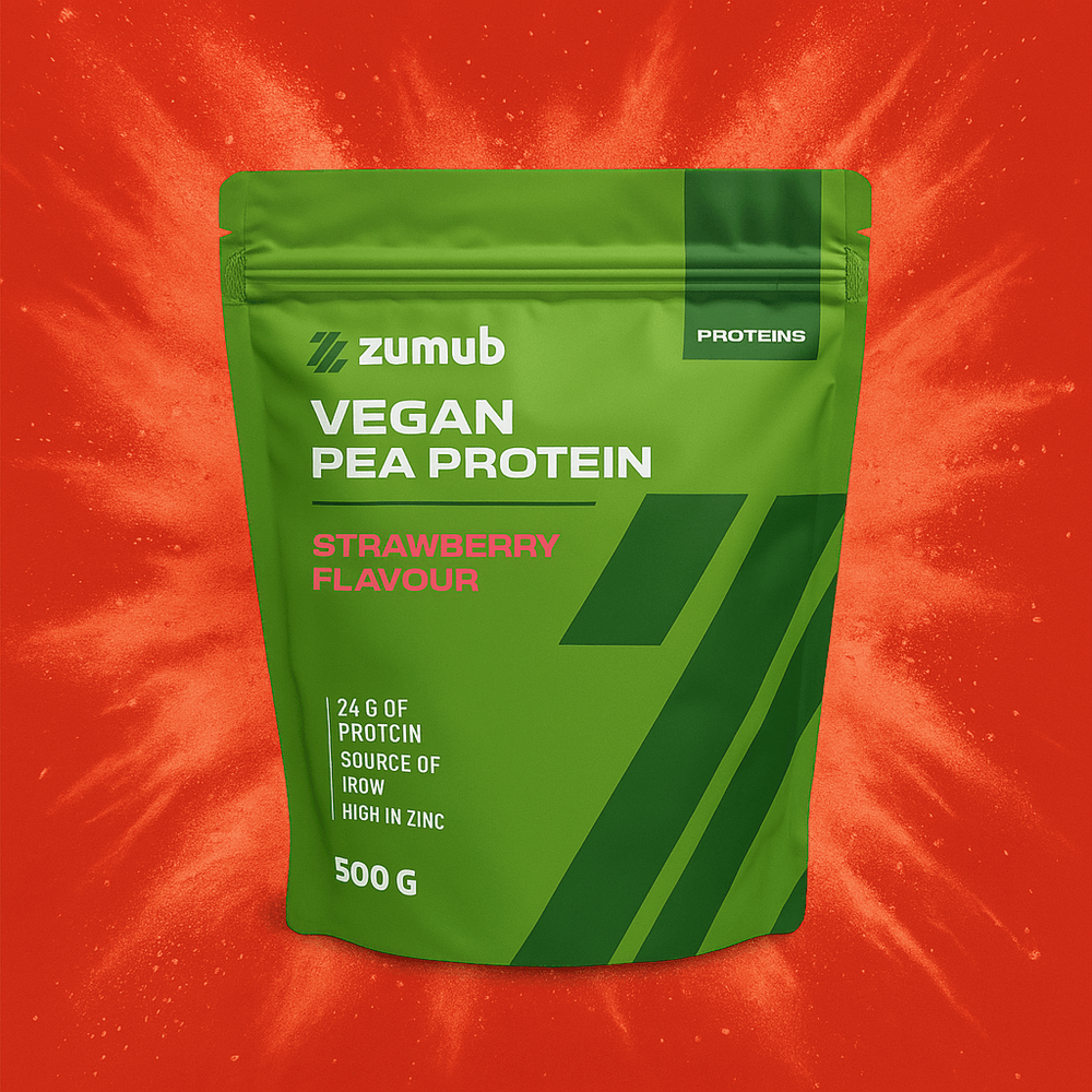 Zumub Proteína Vegana - Fresa 500 g
