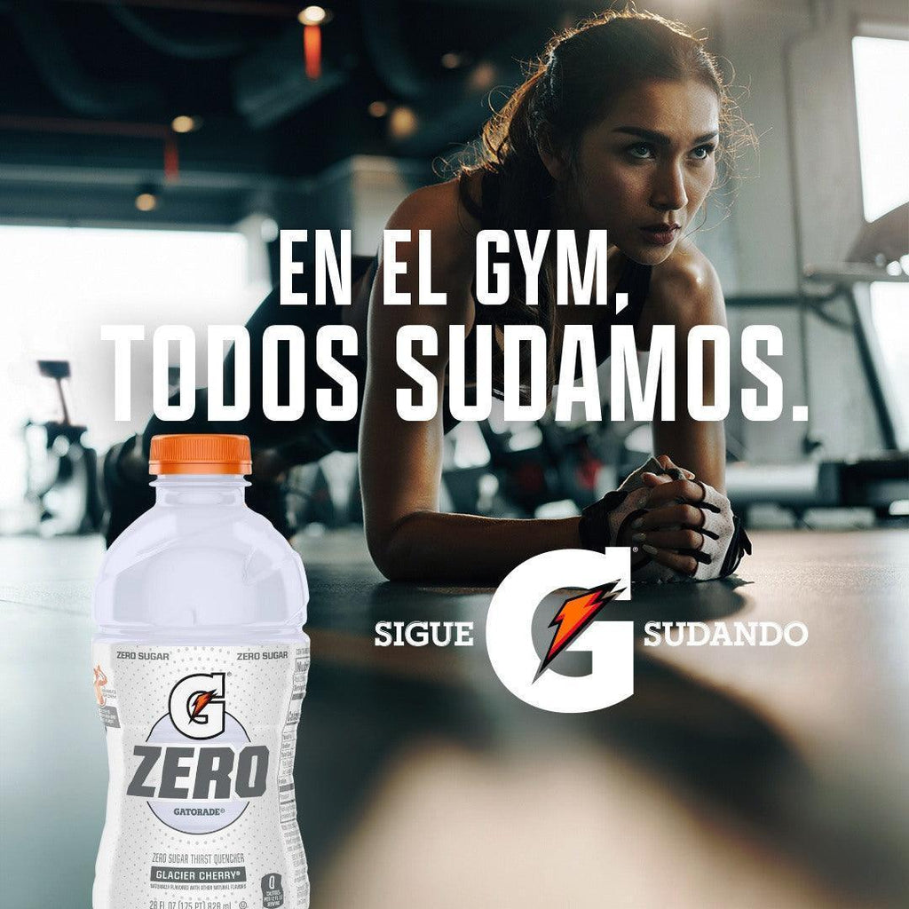 Bebida Gatorade Zero Azúcar   Glacier Cherry