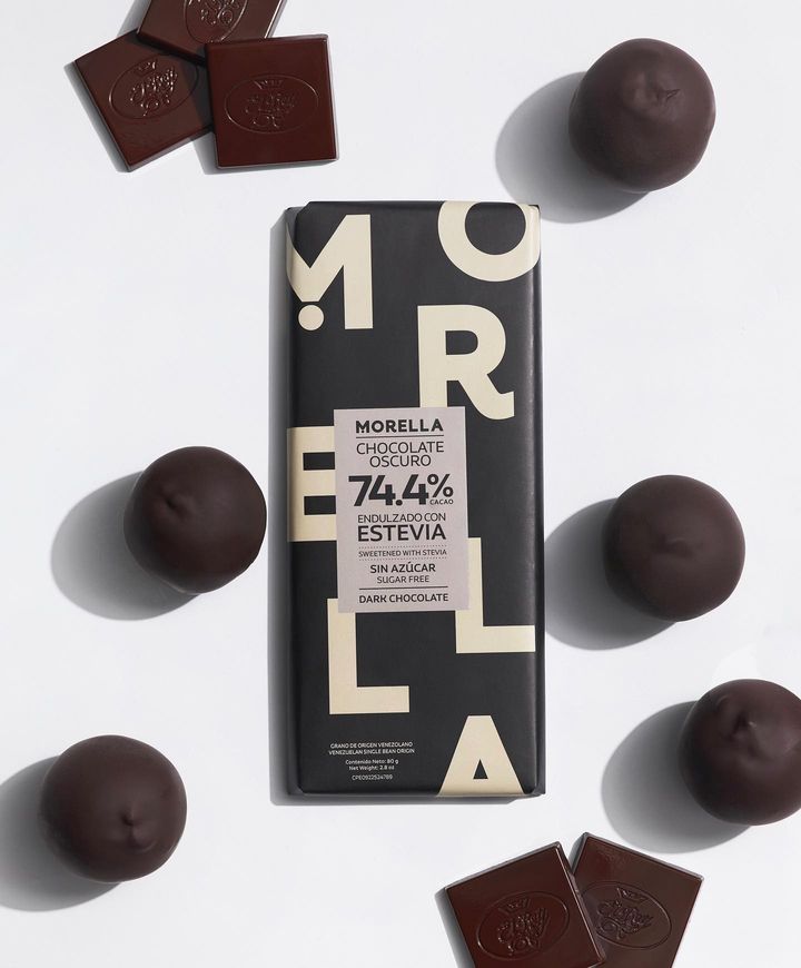 Barra de Chocolate MORELLA 80 g