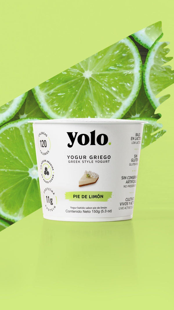 YOGURT YOLO PIE DE LIMON 150 G