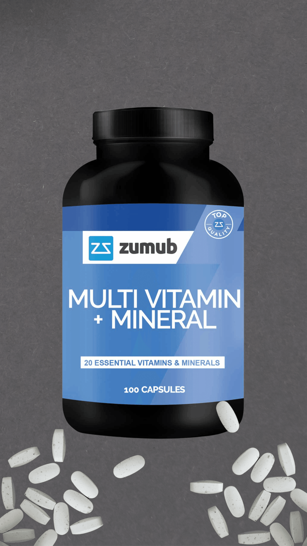 Zumub Multivitamínico + Mineral 100 Capsulas