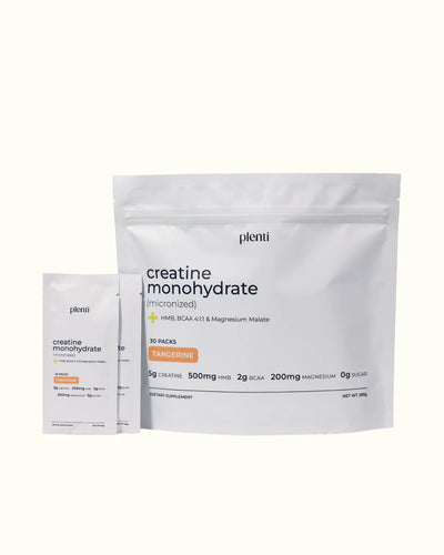 Creatina Monohidratada PLENTI + (30 Porciones)
