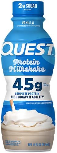 Quest Protein Milkshake 45 g Proteina   Vanilla